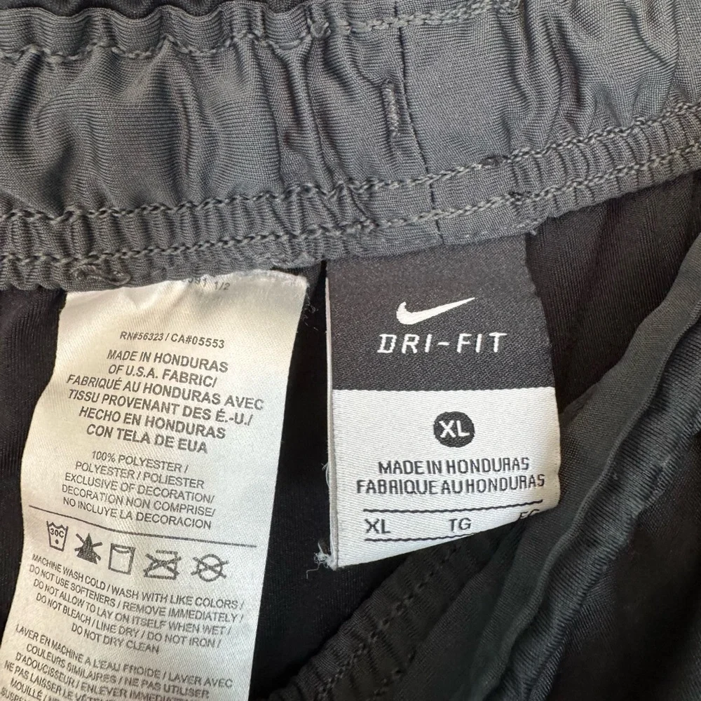 Nike Boy’s XL Black and Gray Dri-Fit Shorts